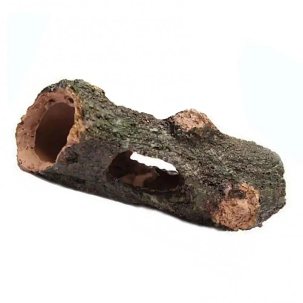 Декоративное украшение для аквариума имитация полых деревянных искусственных