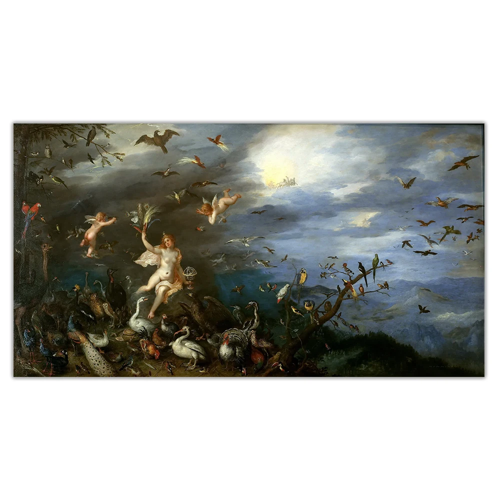 Citon Bruegel Pieter allegallegory of Air Canvas холст искусство Масляная живопись художественный
