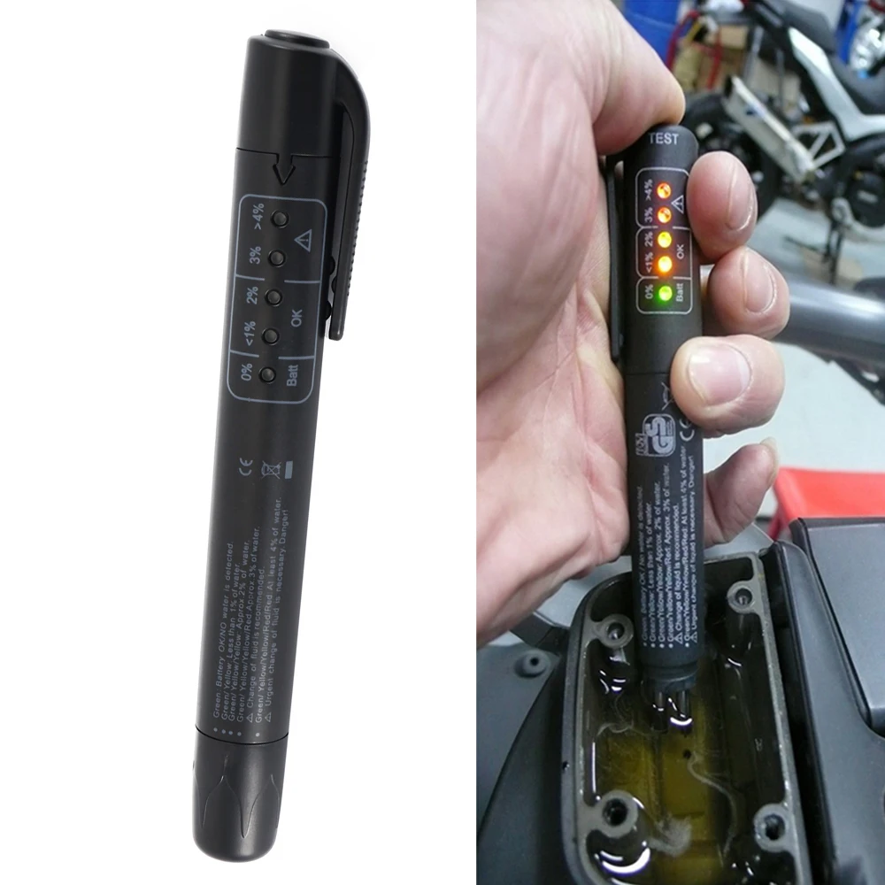 Ручка для проверки жидкости автомобиля тестер с 5 светодиодный инструмент