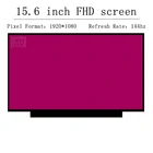 Тонкая светодиодная матрица 15,6 дюйма для Asus TUF Dash F15 FX516PE, панель ЖК-экрана ноутбука 1920*1080 144 Гц, 40-контактный EDP FHD