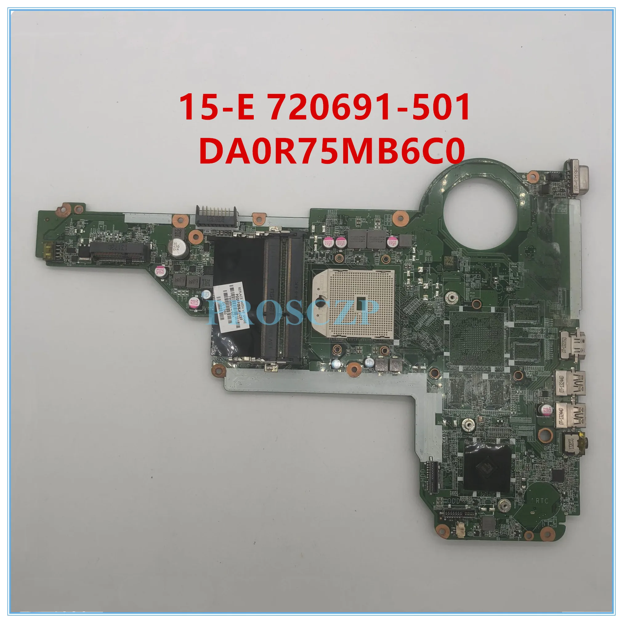 Высокое качество для 14 E 15 17 720691 501 001 материнской платы ноутбука DA0R75MB6C1 DA0R75MB6C0 DDR3 100%