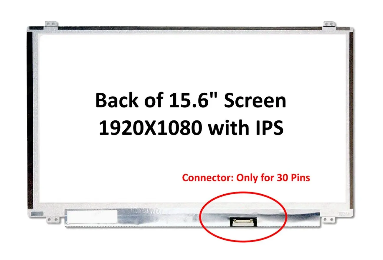 Новый 15 6 дюймовый совместимый с ноутбуком MSI GL62M 7RD-032 IPS FHD 1080P светодиодный