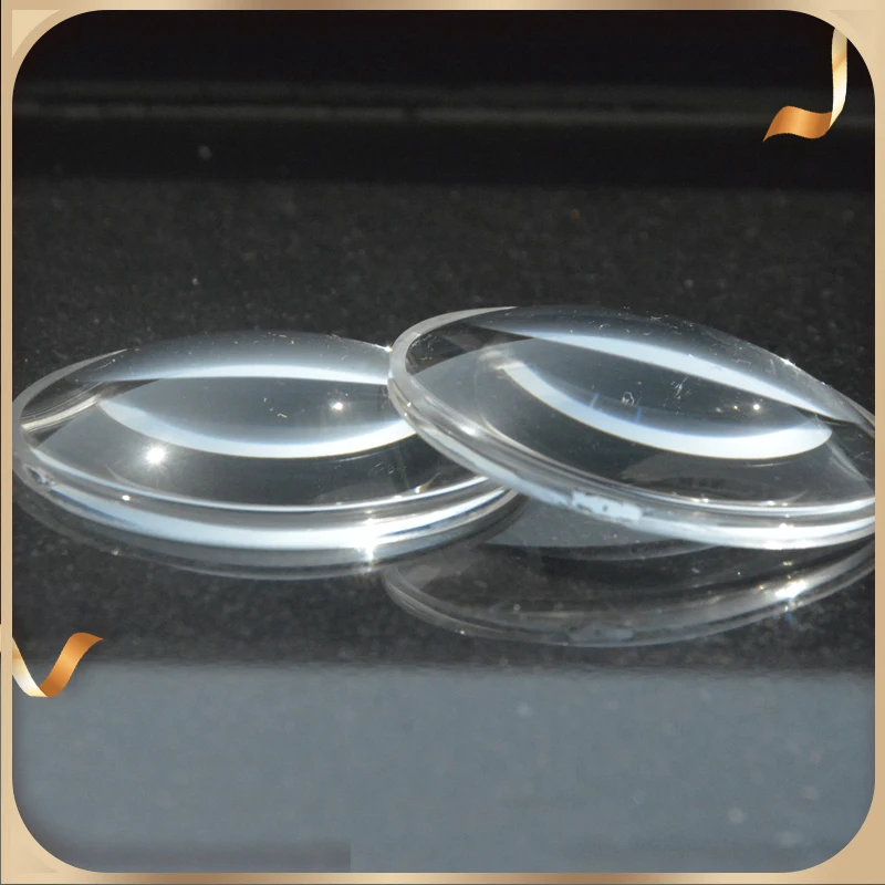2PCS 42mm Optical PMMA Plastic Aspherical Plano Convex Lens 3D VR Glasses Lenses Focal Length 70mm Magnifying Glass Lentes | Инструменты