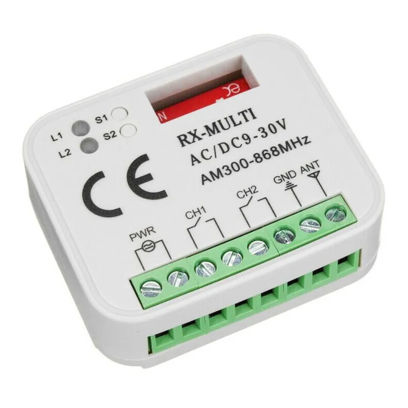 Приемник переключателя дистанционного управления 433 МГц 868 390 RX многочастотный