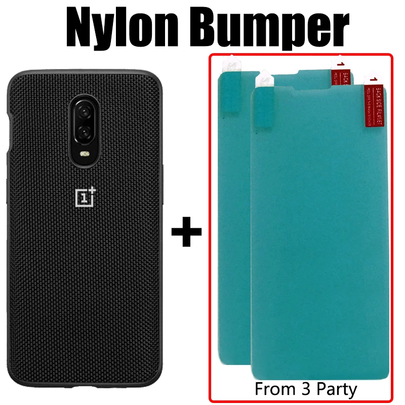 От Oneplus 7T Pro Чехол Oneplus официальный защитный чехол нейлоновый бампер песчаник чехол one plus 7T Pro 7T 7 Pro 6T