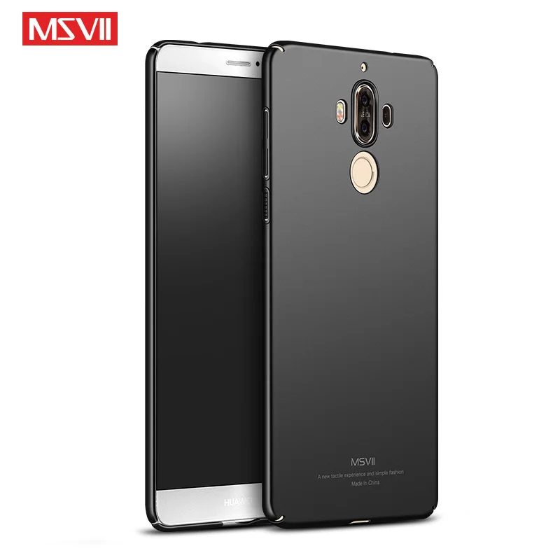 Чехол для Mate 9 Ультратонкий матовый чехол Msvii Huawei Mate9 Pro жесткий из поликарбоната