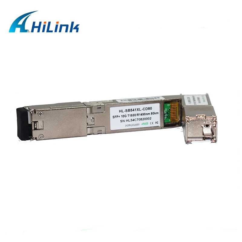 Одна сторона: tx1490 нм/rx1550 нм HL SFP 10G BXU 80KM 80 км BIDI + модули LC|side| |