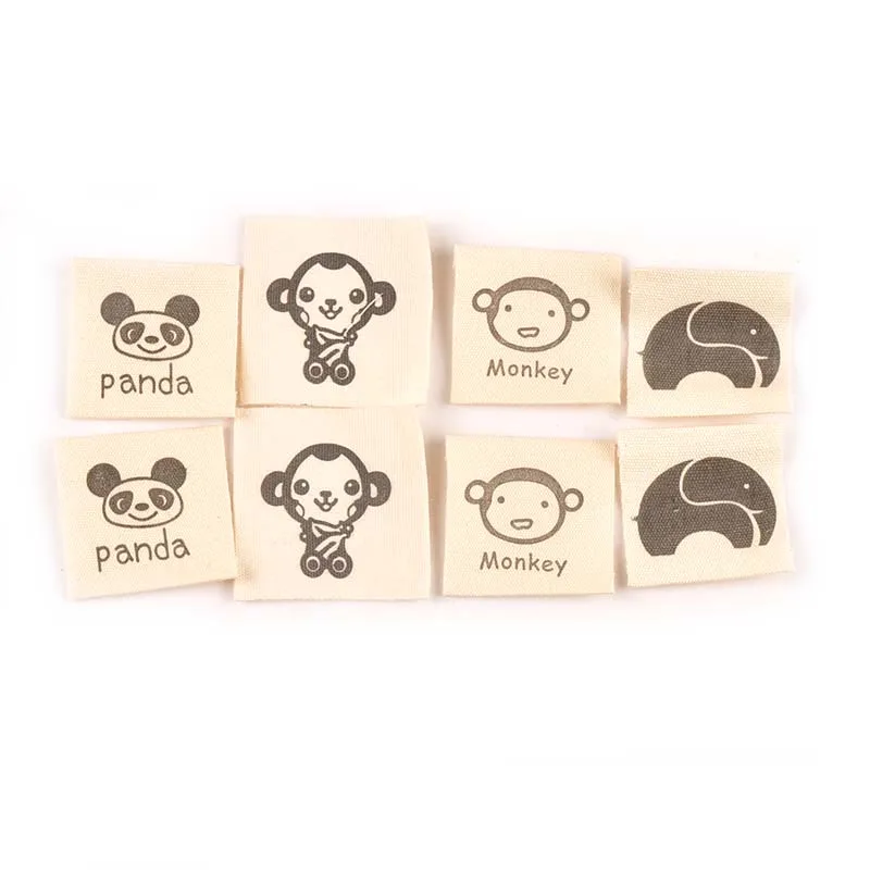 Смешанная Бежевая Одежда Этикетки хлопок тканая одежда бирки Швейные аксессуары