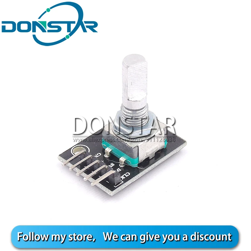 Новый 360 градусов энкодер вращения потенциометр модуль для Arduino | Электронные