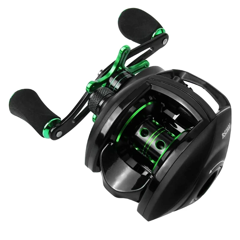 

Рыболовная катушка BS2000 8,1: 1 Max Drag армированная катушка Drag Reel Carp Drag