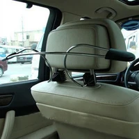 new utility stainless steel car auto seat headrest coat hanger clothes jackets holder suits rack auto accessories