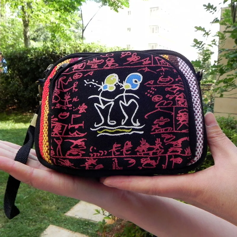 Женская парусиновая сумка-мессенджер для макияжа брендовая Новая повседневная