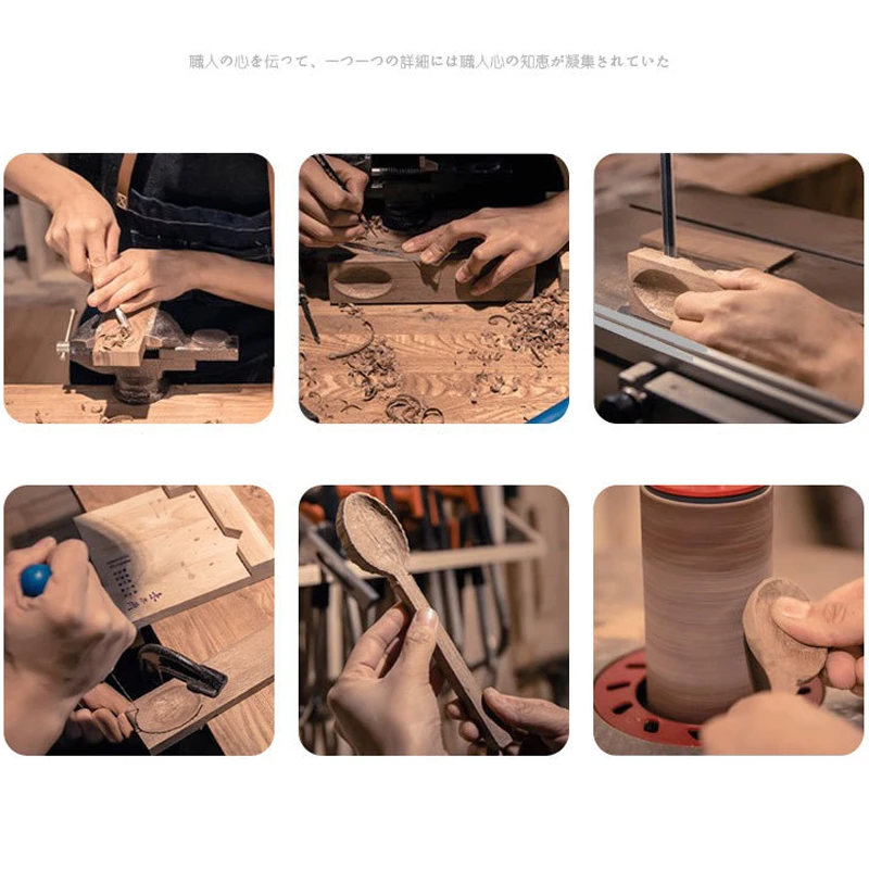 

AGN Wooden Fork Bamboo Kitchen Cooking Utensil Tools Soup-Teaspoon Tableware children ice cream tableware tools