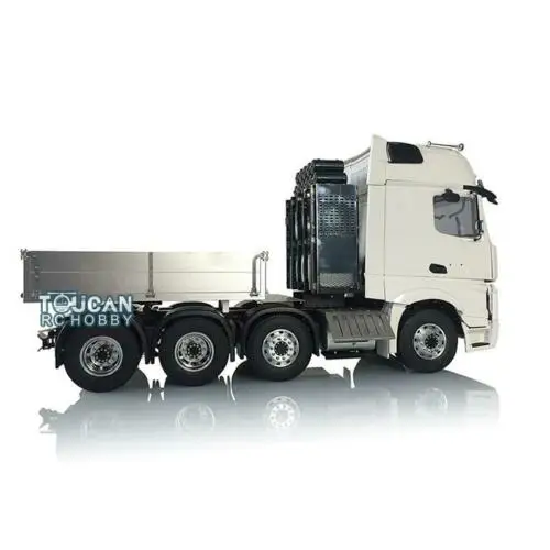 Модель 1/14 года металлический шасси LESU RC грузовик с бункером двигатель Hercules Arcos