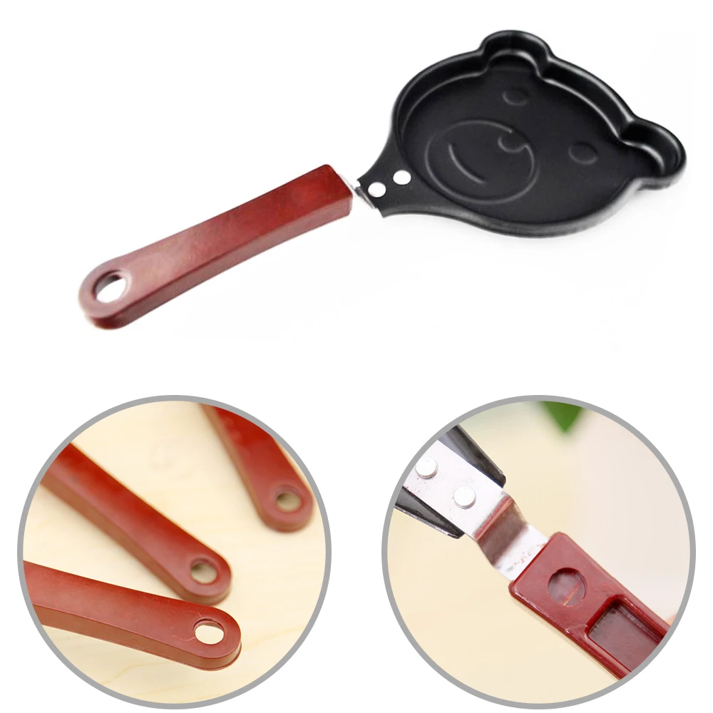 Мини-Сковорода для блинов сковородка омлета на завтрак с медвежьим узором