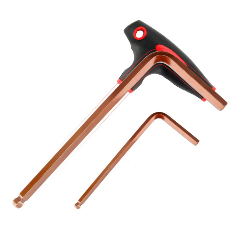 8 шт. T образная рукоятка S2 шестигранный ключ с шаровой головкой набор прочных