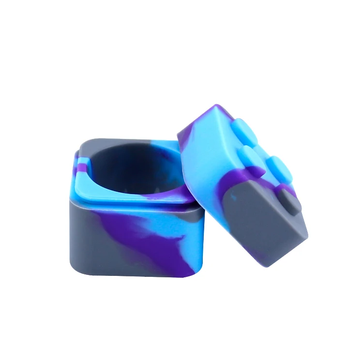 1 шт. 11 мл силиконовый контейнер банка для масла воск Dab сигареты крем путешествий