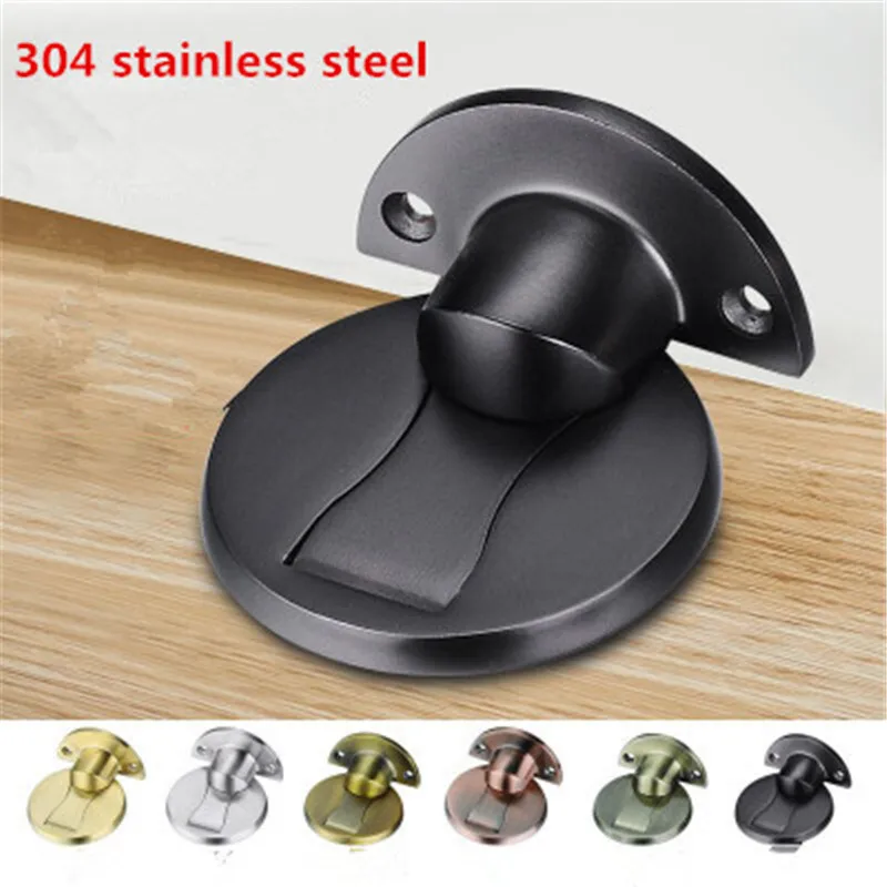 304 стопор для двери из нержавеющей стали скрытые держатели дверей дверной стоп