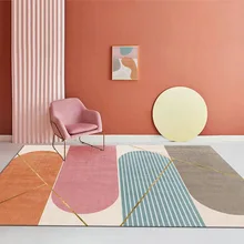 3D Stripe Washable Non-slip Kichen Carpets Rug for Bedroom Living Room Home Decor Floor Mats Soft Modern Area Rugs Parlor Mat