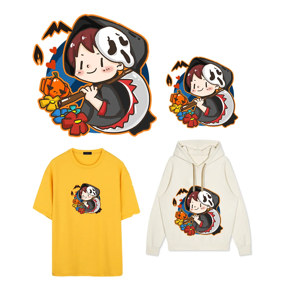 Пользовательские милые Хэллоуин мультфильм патчи Заводская оригинальная