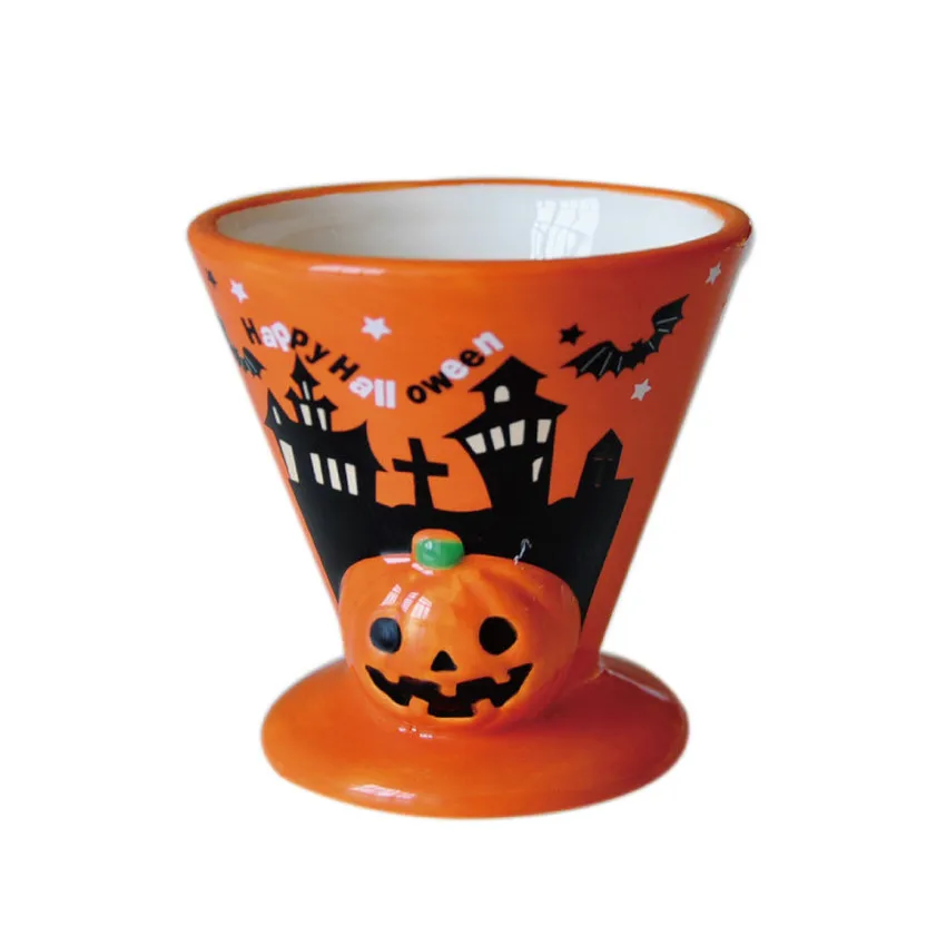 2 шт Хэллоуин Тыква призрак Новые Креативные искусственные торт десерт чаша