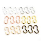 8*4 13*6,5 мм 100 шт.лот 6 цветов кулон ожерелье Пряжка застежки соединители браслет для камео ювелирные аксессуары для DIY