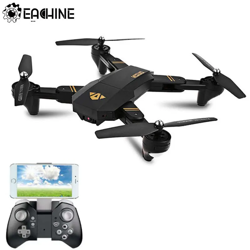 Eachine VISUO XS809HW WIFI FPV с широкоугольной HD камерой Дрон высоким режимом удержания