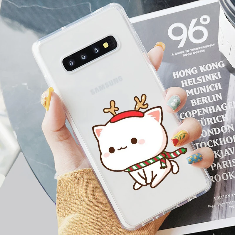 Модный Рождественский чехол для телефона принцессы девушки женщины босса кофе