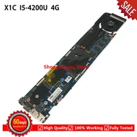 12298 2 48 4ly26 021 00ur143 for lenovo thinkpad x1c x1 carbon laptop motherboard lmq 1 mb with i5 4200 cpu 4g ram mainboard