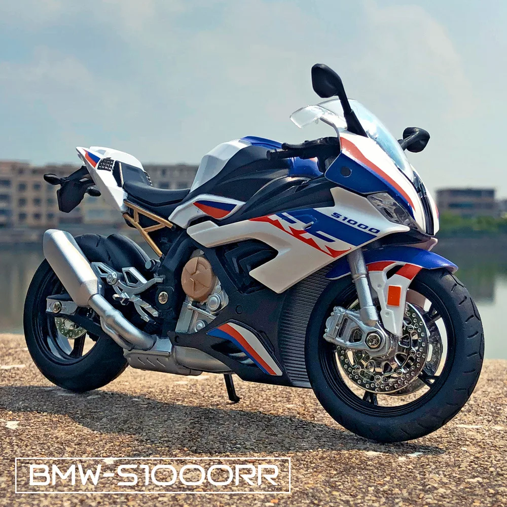Модель супер Мотоцикла Bmw S1000rr в масштабе 1:12 модель локомотива из сплава