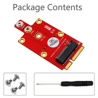 m 2 key b to mini pci e adapter for 3g 4g 5g module supports 30423052 type m 2 for ngff card dimension w screwdriver screws