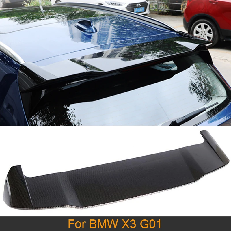 ABS карбон/глянцевый черный автомобиля задний спойлер на крыло крышу для губ BMW X3 G01
