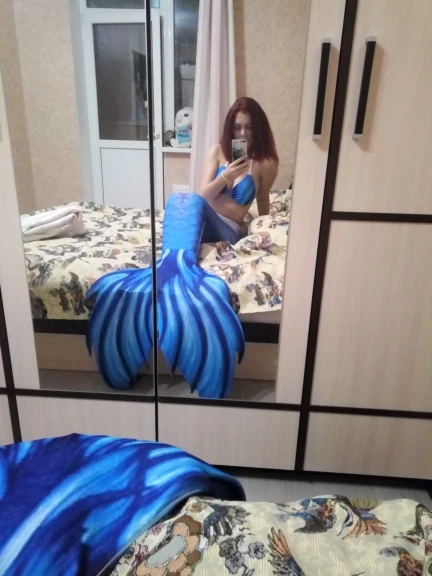 Модные хвостом русалки для плавания взрослых Детские вечерние Косплей Костюм