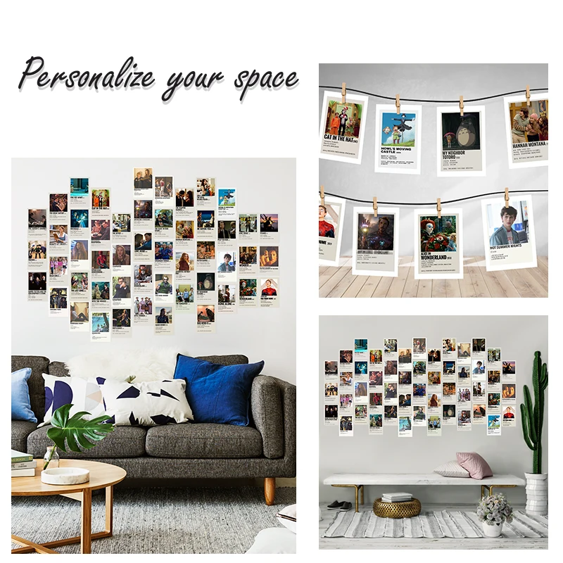 Минималистичный постер фильма эстетический комплект для настенного коллажа