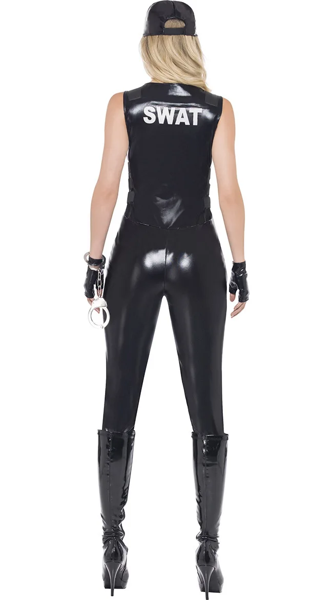 

Role Playing Halloween Police Costume Uniform Female Police Costume Stage Performance Costume