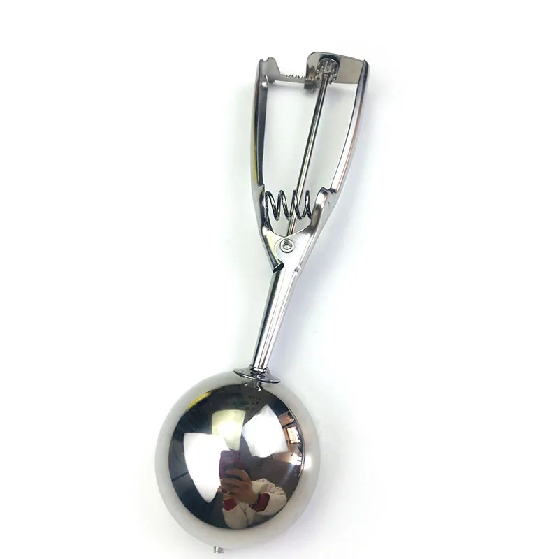 Высокое качество нержавеющей стали Ложка Вилка ложка для мороженого фруктов с