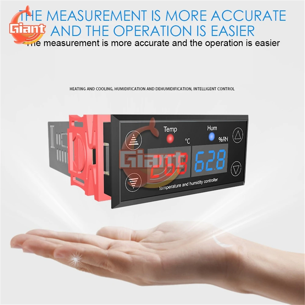 Цифровой термостат SHT2010 переменный ток 110-220 В контроллер температуры и влажности