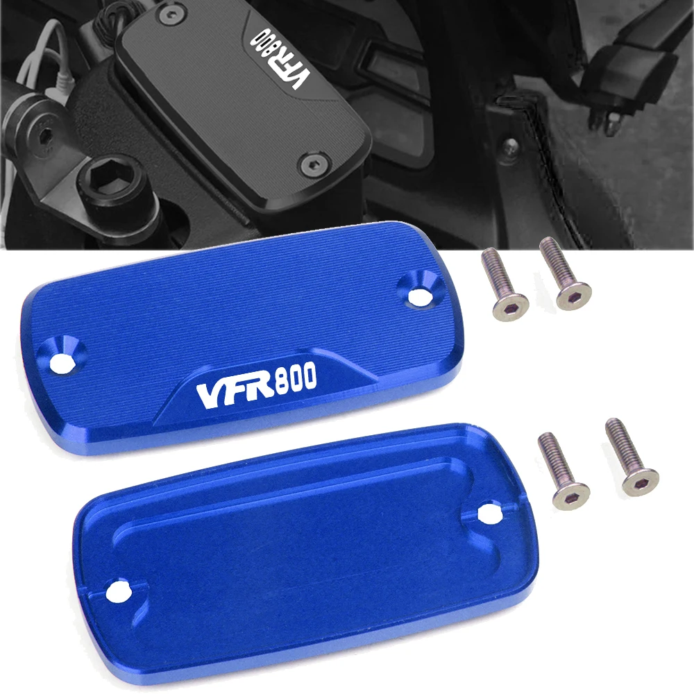 

For HONDA VFR800 VFR 800 VFR800F 2002-2017 2010 2011 2012 2013 2014 2015 16 Motorcycle Brake Fluid Fuel Reservoir Tank Cap Cover