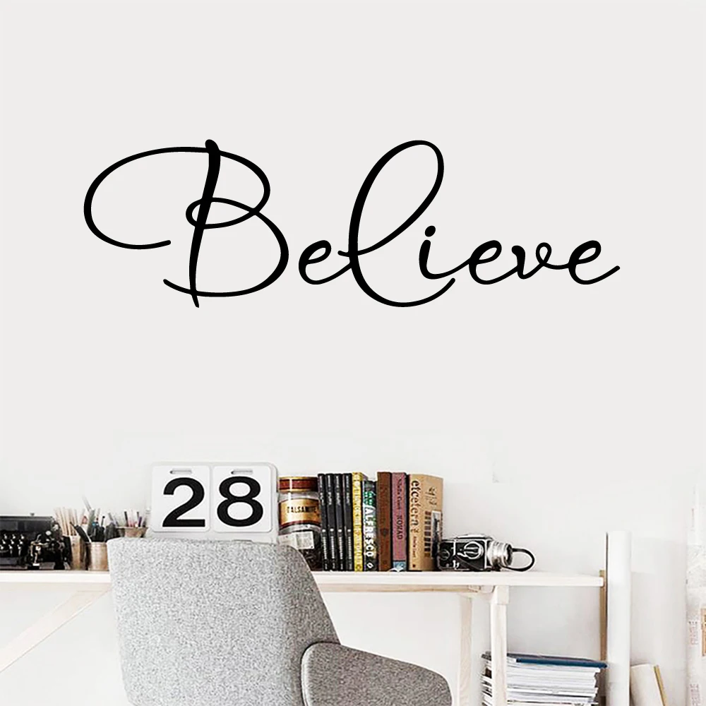 Креативные надписи домашний декор современная настенная наклейка для гостиной