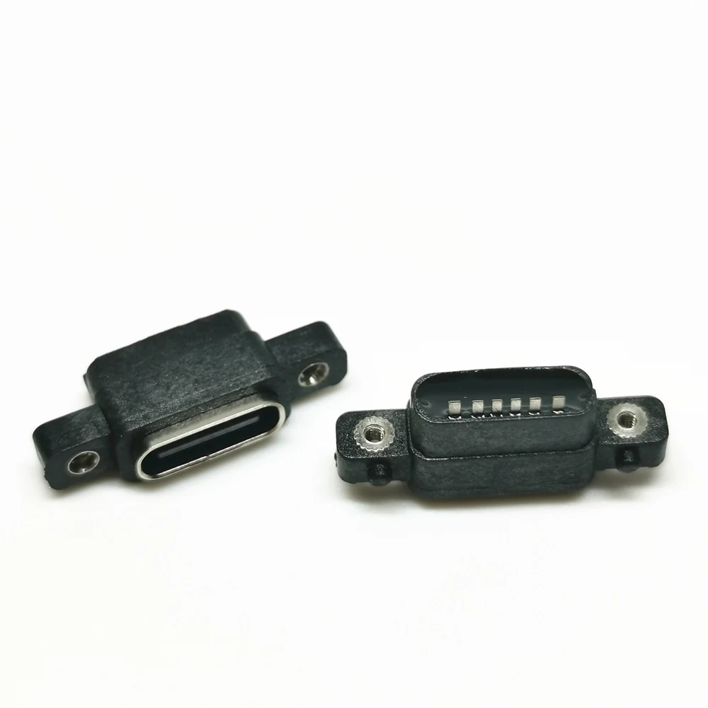 6 режимов Тип C 6-контактный разъем SMT USB 3 1 гнездо SMD DIP для Huawei Samsung Lenovo печатная