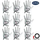 Перчатки для гольфа мужские, натуральная кожа, дышащие, для левой и правой руки, среднийбольшой размер XL