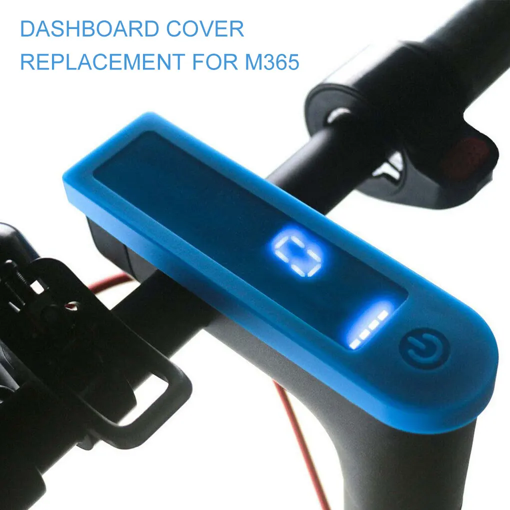 

Dashboard Cover Scooter Circuit Board Silicone Waterproof Cap Replacement for Xiaomi M365, Black