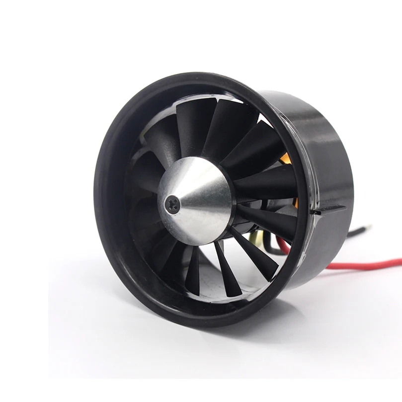 

QX-MOTOR QF2822 QF2611 Brushless Motor 2200kv-4300KV 3-6s Battery 64mm / 70mm EDF Ducted Fan 5 / 12Blades for Outrunner Airplane
