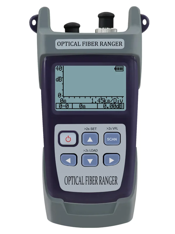 

Mini 60KM Fiber Optic OTDR Optical Fiber Reflectometer Built in VFL with FC SC Touch