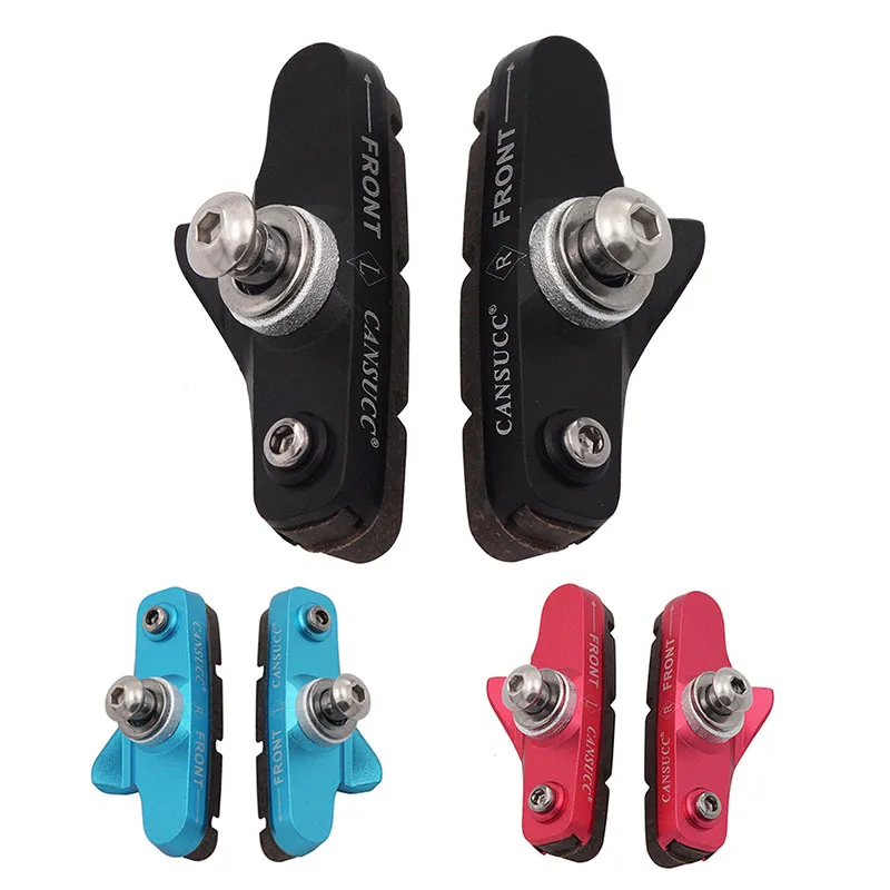 Aluminum Alloy Ultralight Brake Pads Mountain Bike Brake Pads Brake Parts Road Bike Carbon Fiber Brake Pads C Brake Mtb Parts