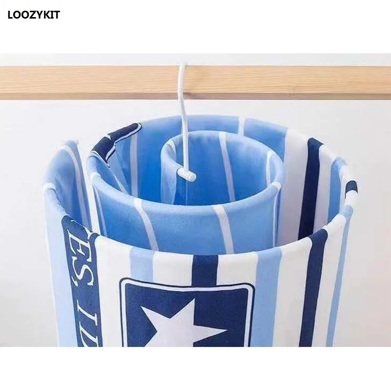 Вешалка для сушки одеял и простыней круглая вращающаяся сушилка в форме спирали