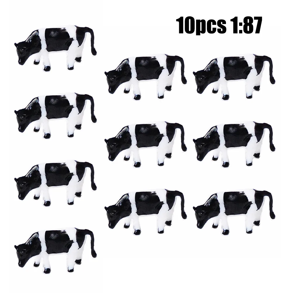 

Animals Model Railway Cow 1:76 Scale HO/OO Gauge 00 Model Railway Cows Model Railway Black&White Cow OO Scale Parts Accessories