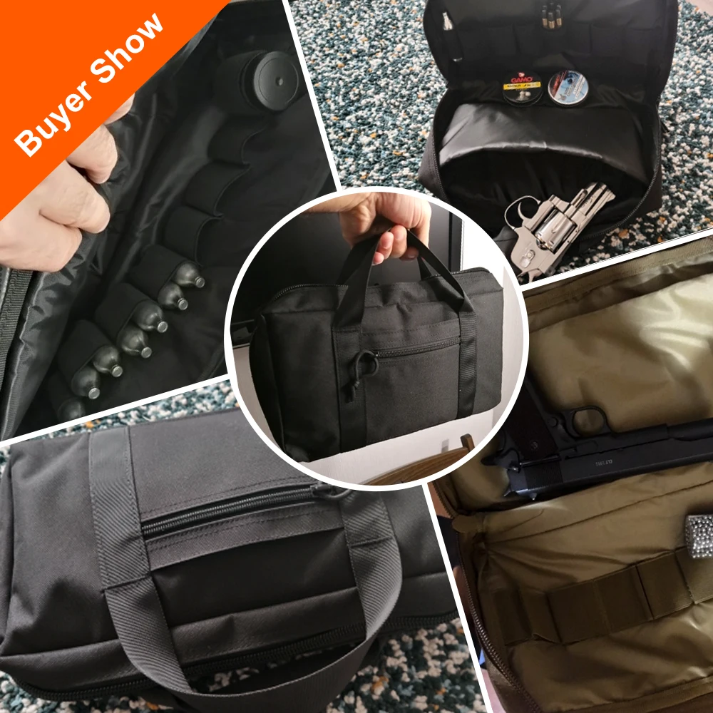 Скрытая тактическая сумка для пистолета магазина переноска Портативная на
