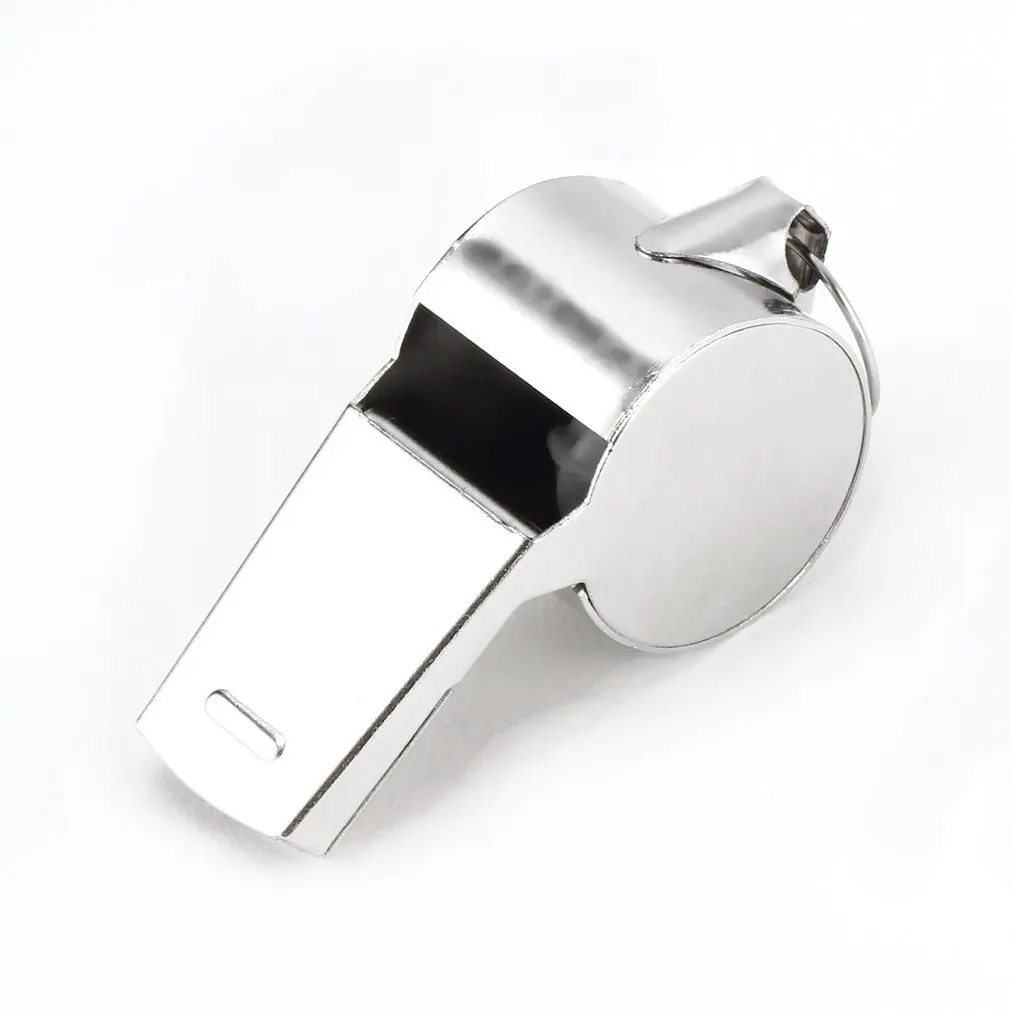 

1 Pc Metal Whistle Referee Sport Rugby Party Training Supplies School Soccer Football Durable & Lightweight for Outdoor Activity