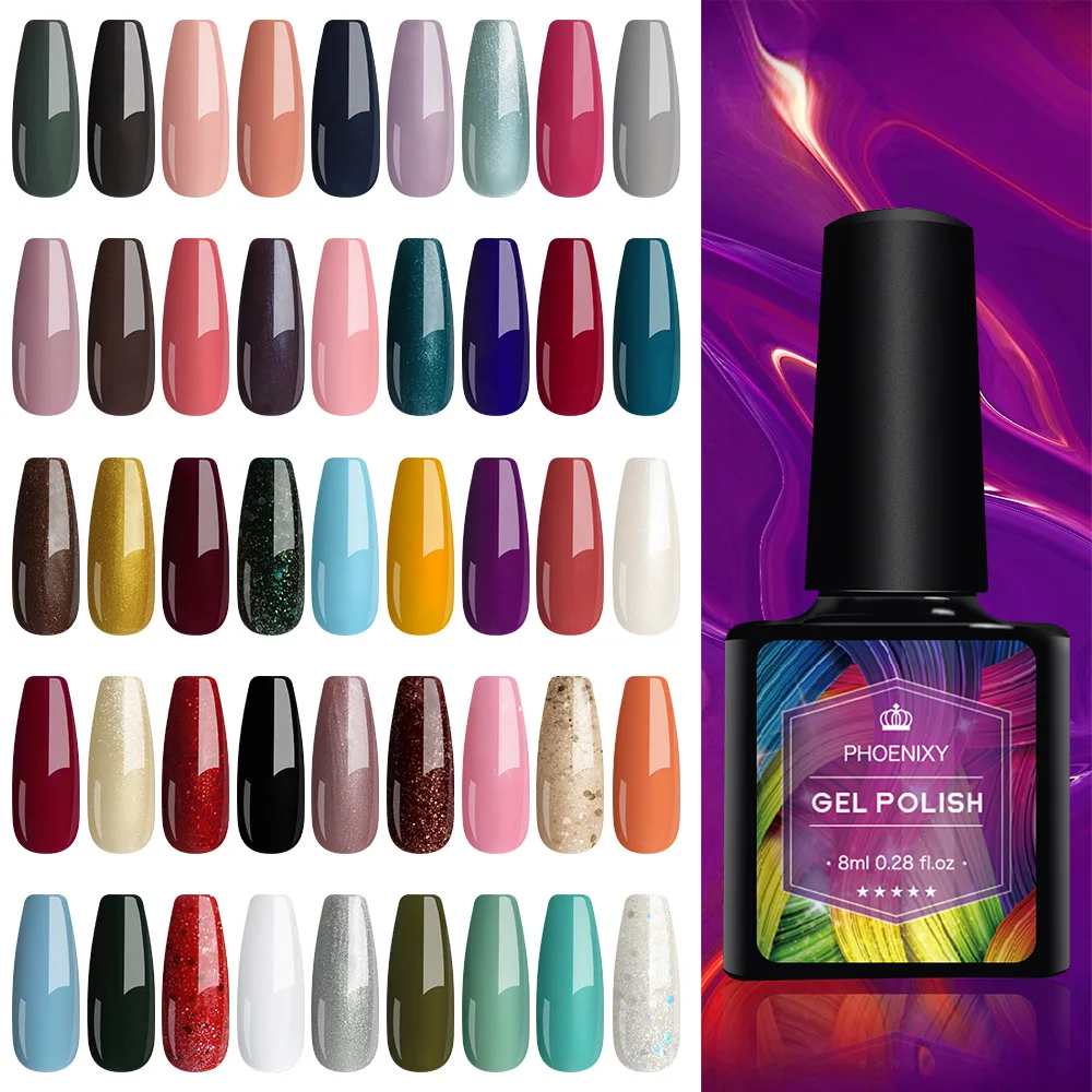 

15ml Poly Nail Gel Kit With 54W LED Dryer Lamp For Nails Semi Permanent Fast Builder Design Nail Art Tools For Manicure Gel Set
